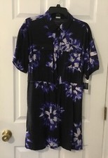 Simply Vera by Vera Wang Short Sleeve Dress NWT Women’s Size Medium