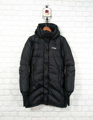 Lady Parka Jacket Coat Puffer Black 