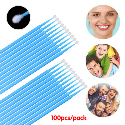 USA Micro Brushes Applicators Microbrush Dental Applicator Tips 4 Colors