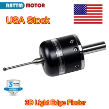 3D Photoelectric Edge Finder Milling Machine Touch Probe 0.01+Tungsten Steel tip