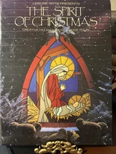 1990 Leisure Arts The Spirit of Christmas Creative Holiday Ideas Book 4 HC
