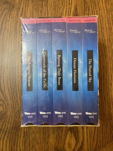 Nomads Of The Wind VHS RARE BBC 5 Tape Set Complete - Picture 3 of 3