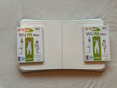 Nintendo Wii Balance Board Bundle With Wii Fit and Wii Fit Plus