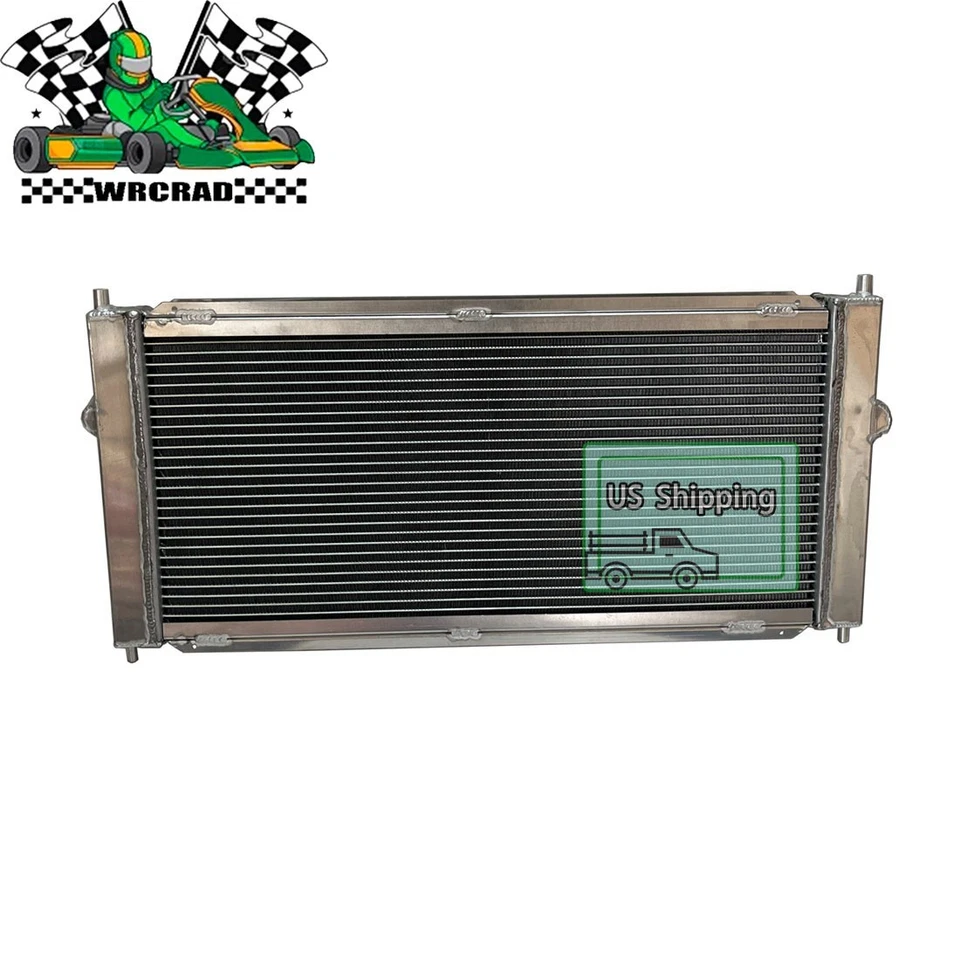 Radiador de refrigeración de aluminio para Toyota MR2 Spyder 2000-2005 2001 2002 1,8 L MT 2 filas Foto 2 de 4