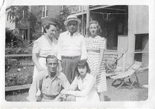 HOW THEY ROLLED Vintage FOUND 20th CENTURY PHOTO Black+White ORIGINAL 57 44 X