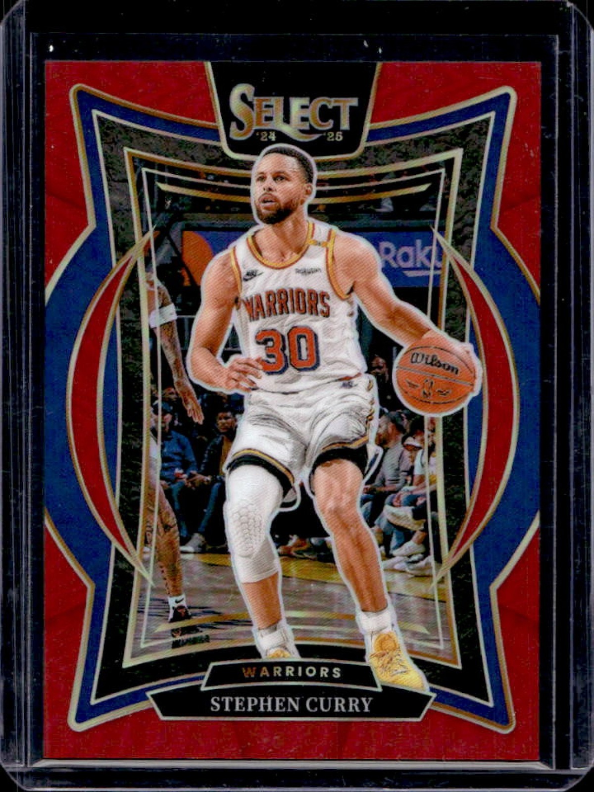 2024-25 Select Stephen Curry Concourse Red Prizm #1/199 Warriors