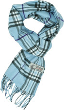 Unisex Classic Tartan Plaid Winter Scarf Soft Cashmere Feel 72"X12"