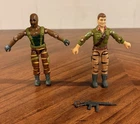 Vtg 1988 Hasbro GI Joe Tiger Force Duke & Roadblock Action Figures