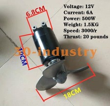   Gommone Gommone Barca Elettrica 12V 500W Motore Subacqueo Elica *tm