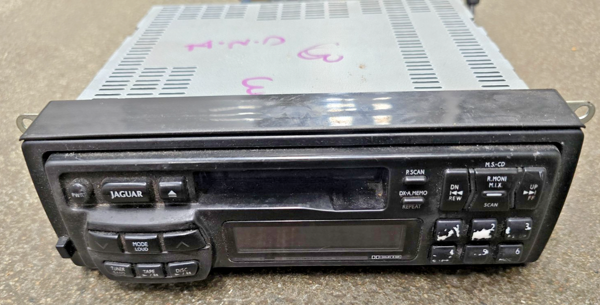 1995 1996 Jaguar XJS OEM Radio Receiver AJ9475A LHE4100BA | eBay