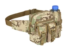 Tactical Waist Pack Molle Pouch With Water Bottle Pocket Holder Fanny Belt Bag