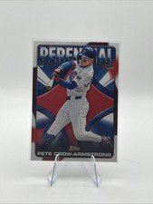 Pete Crow-Armstrong 2026 Topps Celebrations PERENNIAL ALL-STARS Insert #PAS-23