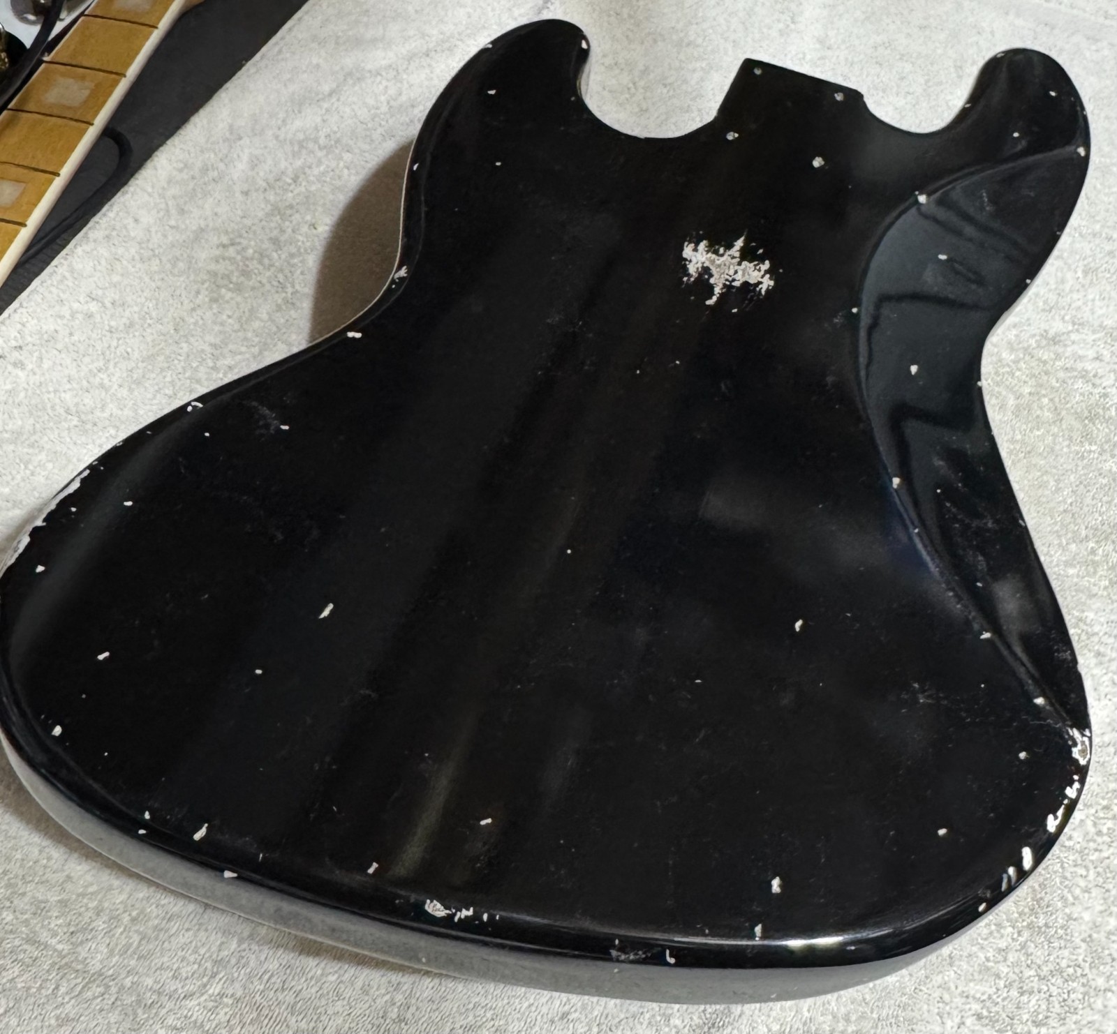 60's J Bass Body NITRO RELIC Black made by JVG Guitars 