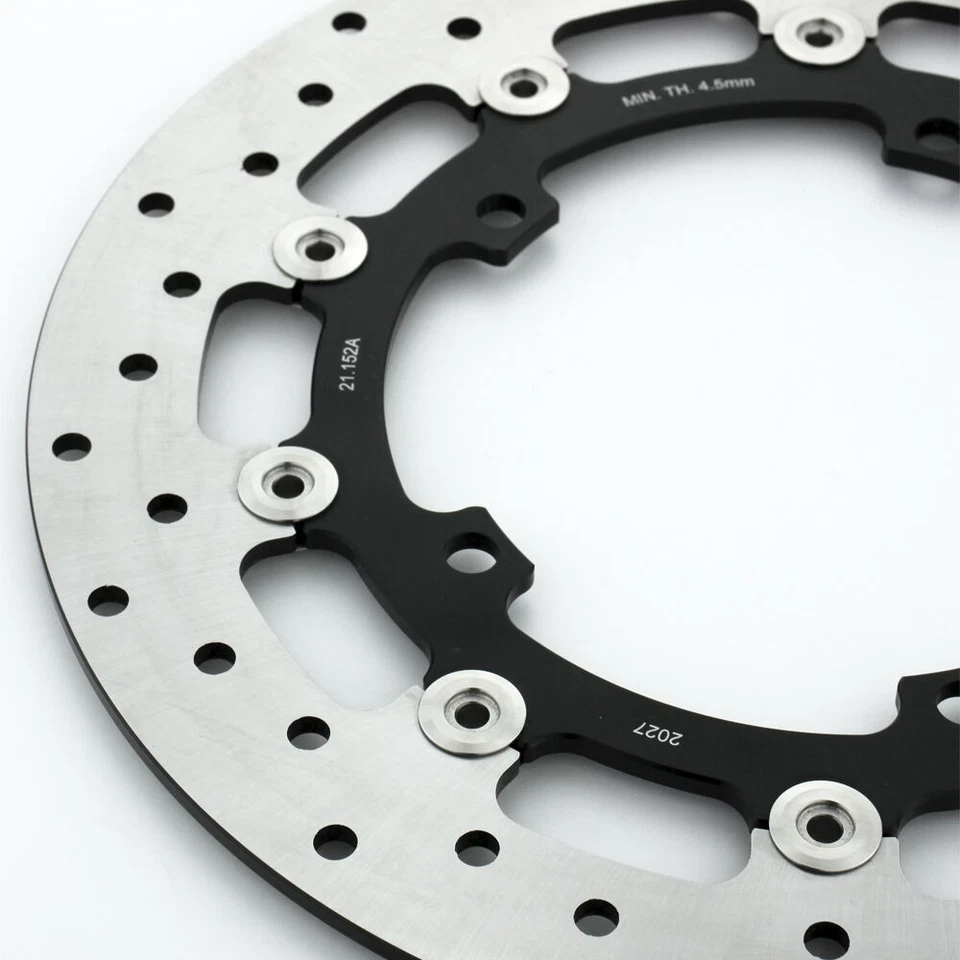 Rotor de disco de freno delantero L o R para TRIUMPH 1050 velocidades Triple R no ABS 2014 2015 Foto 3 de 3