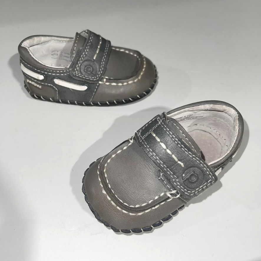 Gray 6-12 Months Dress Up Casual First Steps