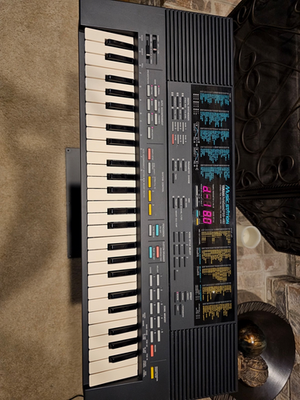 Yamaha PortaSound PSS-480 Digital Synthesizer Keyboard - Power