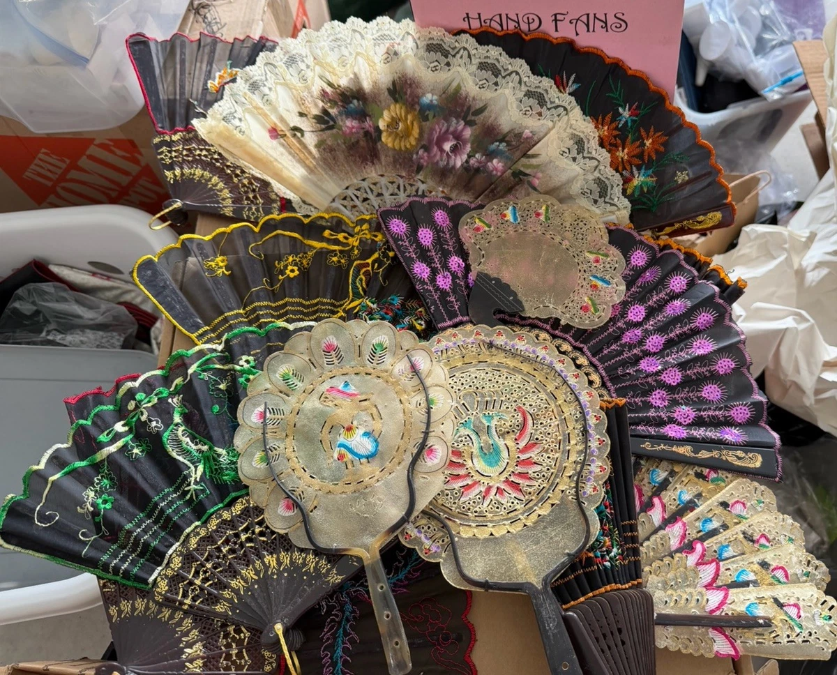 Victorian Vintage Hand Fans for sale | eBay