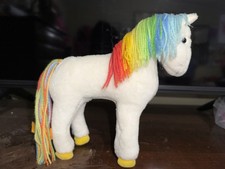 10" Vintage Rainbow Brite Starlite Horse Plush