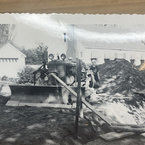 1953 Fotos von BUCYRUS ERIE Hydraulikbagger Cletrac Bulldozer Chevy B47 - Bild 3 von 14