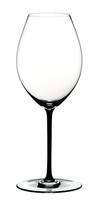Riedel 4900/41B Fatto A Mano Syrah Weinglas - Stiel Schwarz