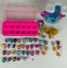 Large Lot Of 50 Hatchimals CollEGGtibles Mixed, 5 Ultra, Case, Waterfall Works