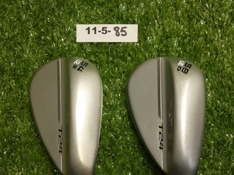 Mizuno T24 Satin 54/58* 10/12* Sand/Lob Wedge Set DG S400 Stiff Steel Excellent - Image 2 of 4