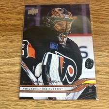 2025-26 Upper Deck Series 2 Samuel Ersson Base #380 -  Philadelphia Flyers