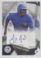 2016 Topps Pro Debut Pro Production Auto 13/25 Anthony Alford #PPA-AA Auto 0g4