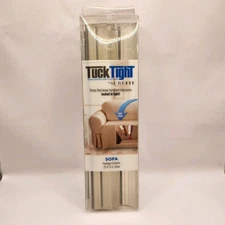 5-PACK Surefit Tuck Tight Strips for SOFA keeps slipcovers in Place Open Box
