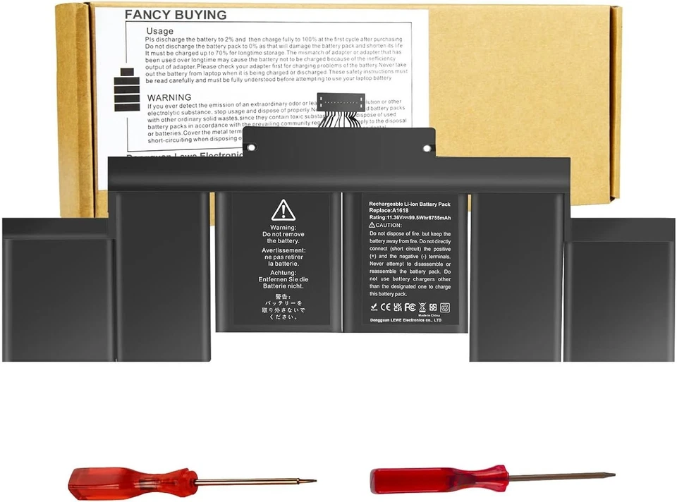 Batería A1494 para MacBook Pro 15" Retina Mid 2015 Foto 3 de 4