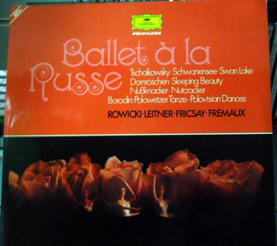 Rowicki, leitner, Fricsay: Ballet A La Russe - Deutsche Grammophon Box 2 LP