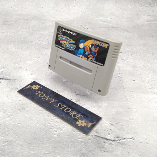 Rockman & Forte Mega Man Bass Nintendo Super Famicom SFC JP Action Battle Game