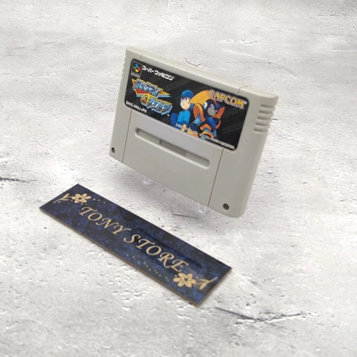 Rockman & Forte Mega Man Bass Nintendo Super Famicom SFC JP Action Battle Game
