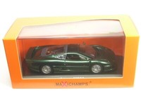 Jaguar Xj 220 (DunkelgrüN Metallic) 1991 - 1:43 Maxichamps