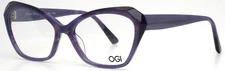 OGI 9241 2196 Purple Frost Womens Cat Eye Full Rim Eyeglasses 53-16-140 B:39