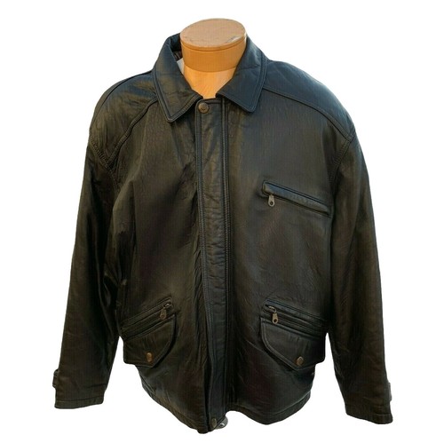 希少70s　Reed Sportswear　カフェレーサー　ライダース　ブラック Vintage Reed Sportswear Leather Cafe Racer Jacket - 70s 80s 90s | eBay