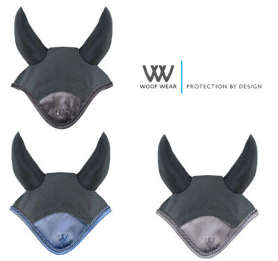 Woof Wear Acoustic NOISE CANCELLING FLIEGENSCHLEIER Ohrhauben für empfindliche Pferde