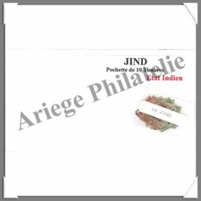 Etat Indien - JIND - Pochette de 10 Timbres Différents