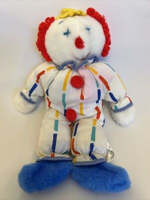 Vintage Eden Cloth Clown Doll 22'' Tall