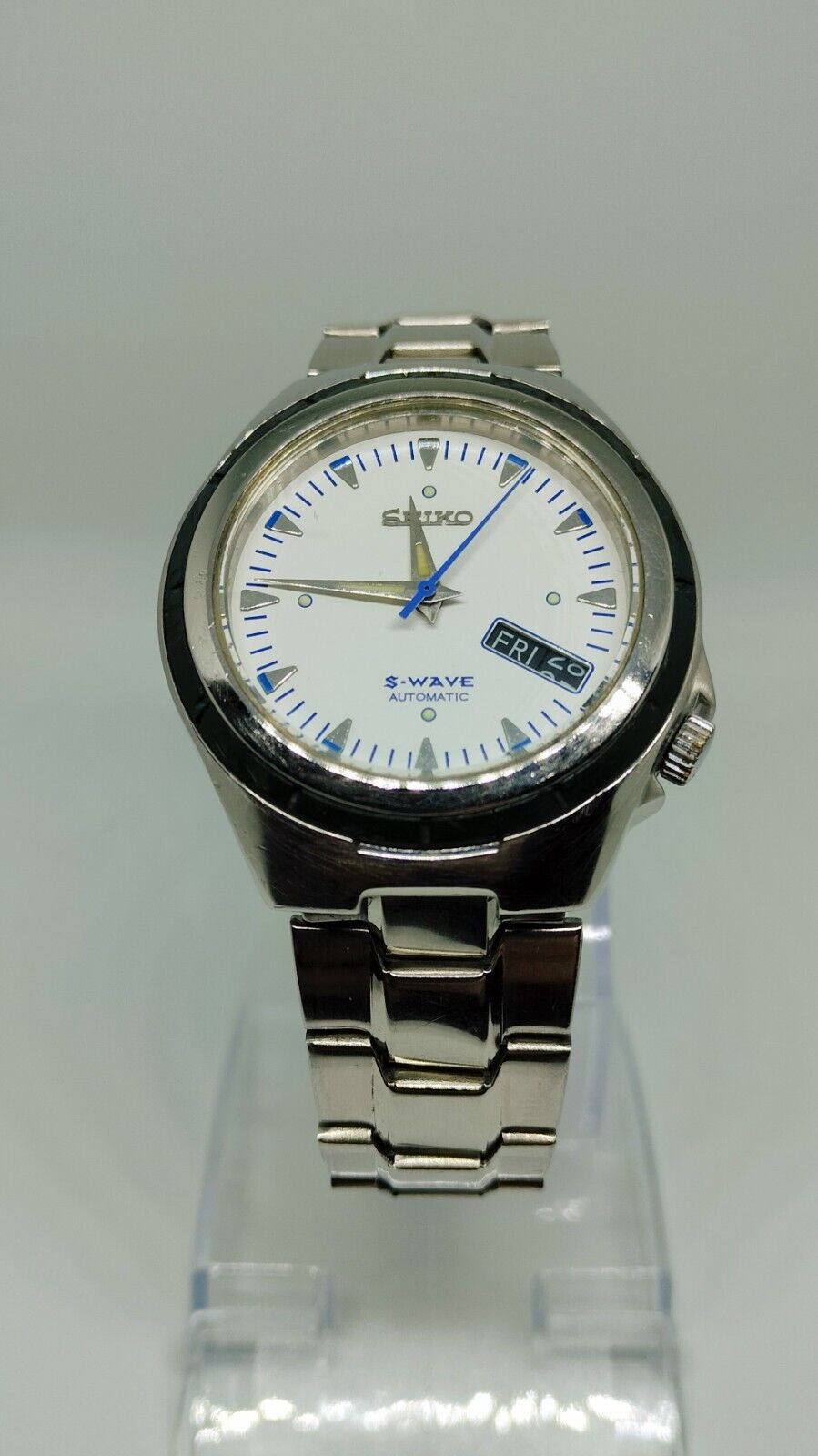 extremely rare Seiko S-Wave Automatic Japan watch | eBay