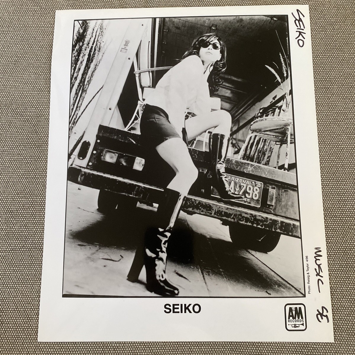 【SEIKO MATSUDA PH0TO】 Seiko Press Photo 8x10”. Seiko Matsuda. | eBay