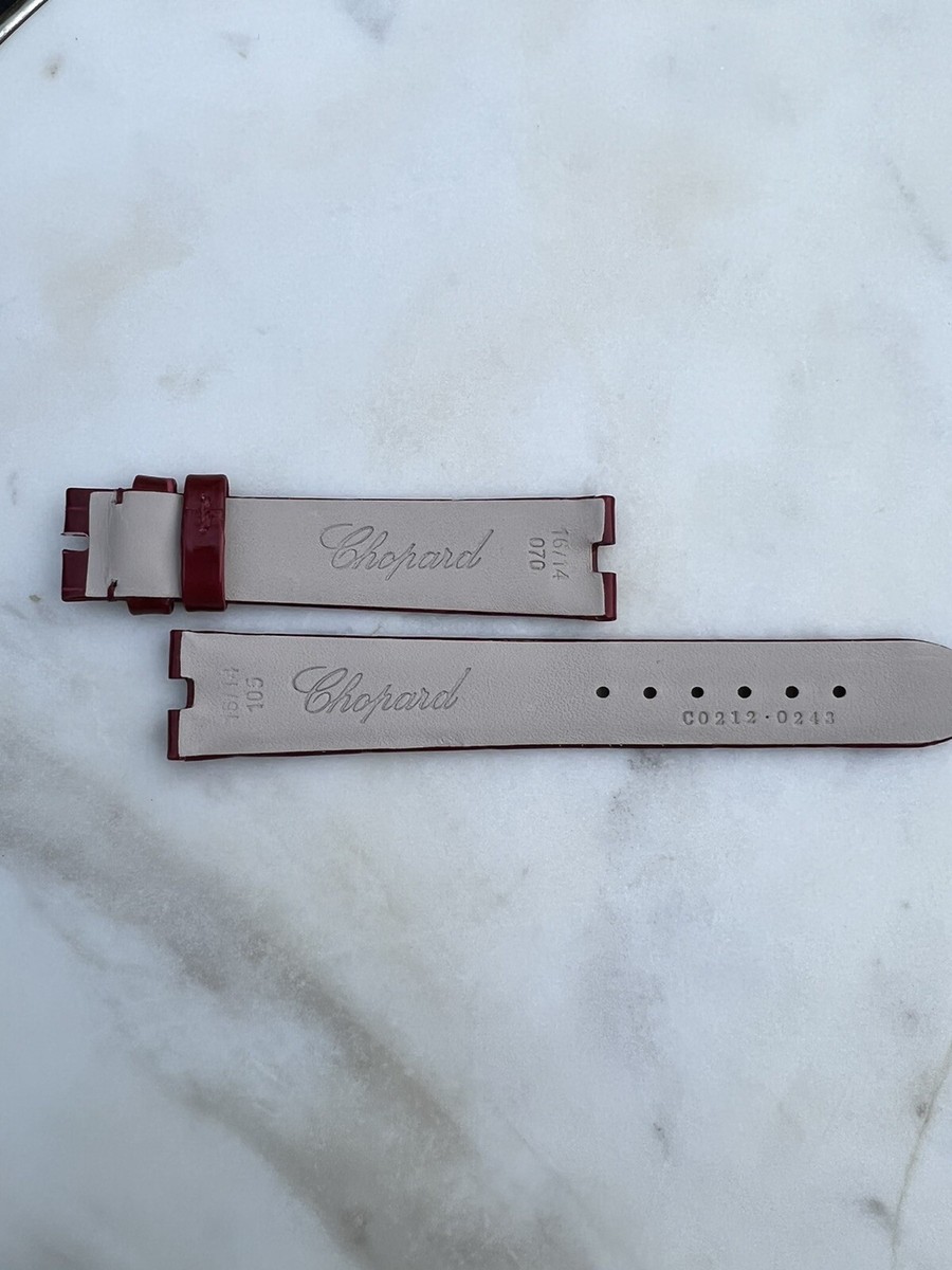 Original Chopard Alligator Watch Band Strap 16 mm x 14 mm