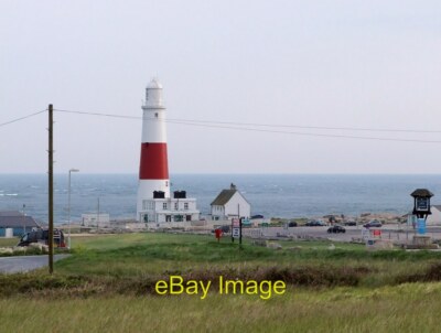 Photo 6x4 The lighthouse Portland Bill Seen on a May evening in fading li c2011