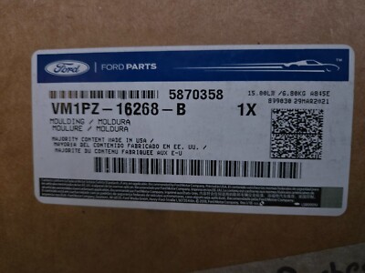 2021-2024 Bronco Sport Ford Genuine Paintable Fender Flares VM1PZ-16268-B New