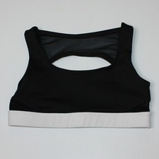 Jo Jax Dancewear Girl's Victory Top in size Youth Large in Black  White Color