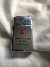 Vintage Zippo Lighter Perkins Goodwin Co Bradford Pennsylvania Made in USA  