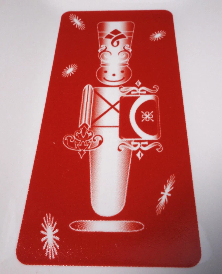 4 platos Chantal Toy Soldier Cascanueces Servir Acento Vacaciones Navidad Plato Foto 3 de 4