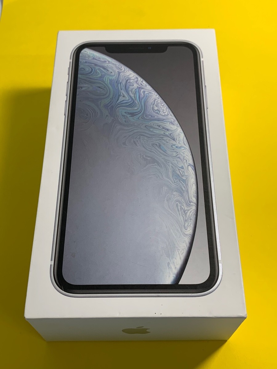 iPhone XR White, 128GB Box Only, Original Apple Empty Box | eBay