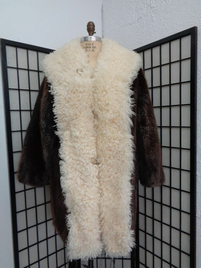 BRAND NEW BEAVER CURLY LAMB FUR JACKET MEN VIN DIESEL TRIPLE X