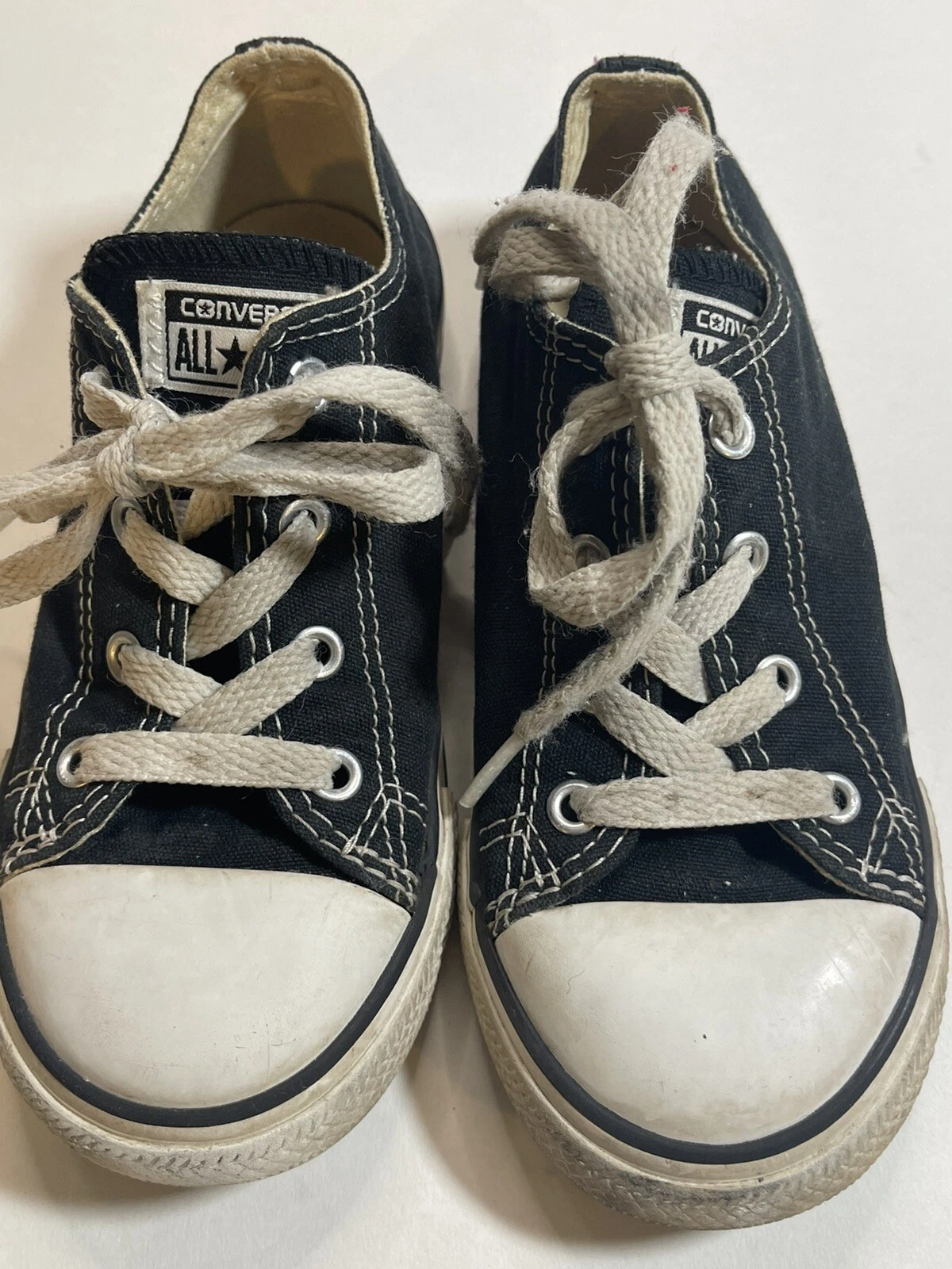 CONVERSE NEONATI CHUCK TAYLOR TOP BASSO NERO 10